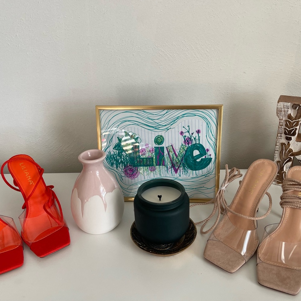 Liliana PVC Toe HEELS.